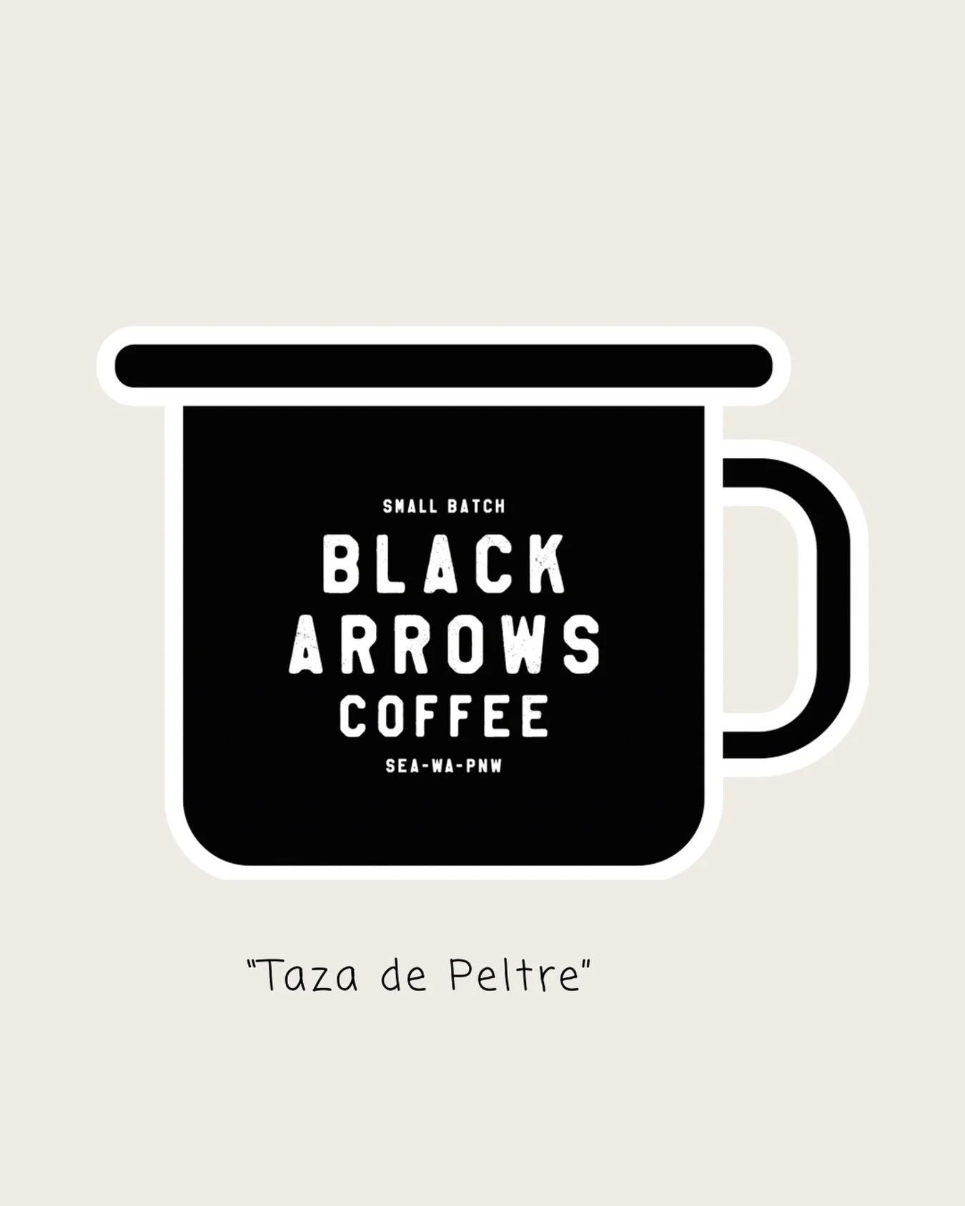 We named this one &ldquo;Taza de Peltre.&rdquo; It&rsquo;s the traditional enamel mug, metal coated in porcelain, the kind found in Mexican kitchens for generations, used for strong morning coffee or something warm at night. ☕️

It lives as part of t
