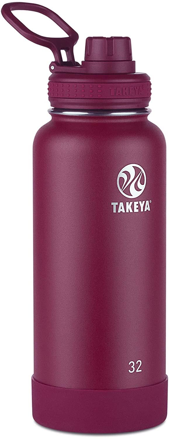 takeya purple water bottle