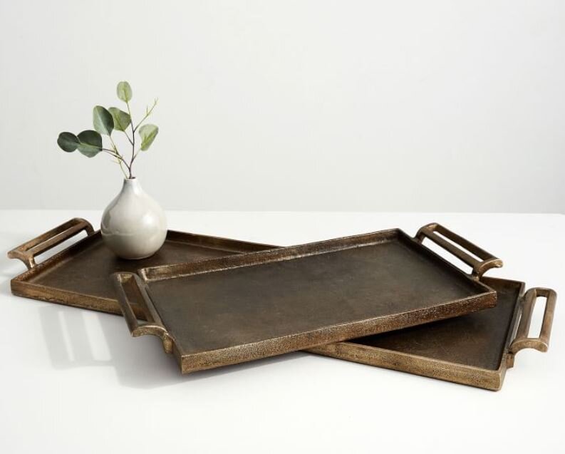 the loveliest detail bookcase tray