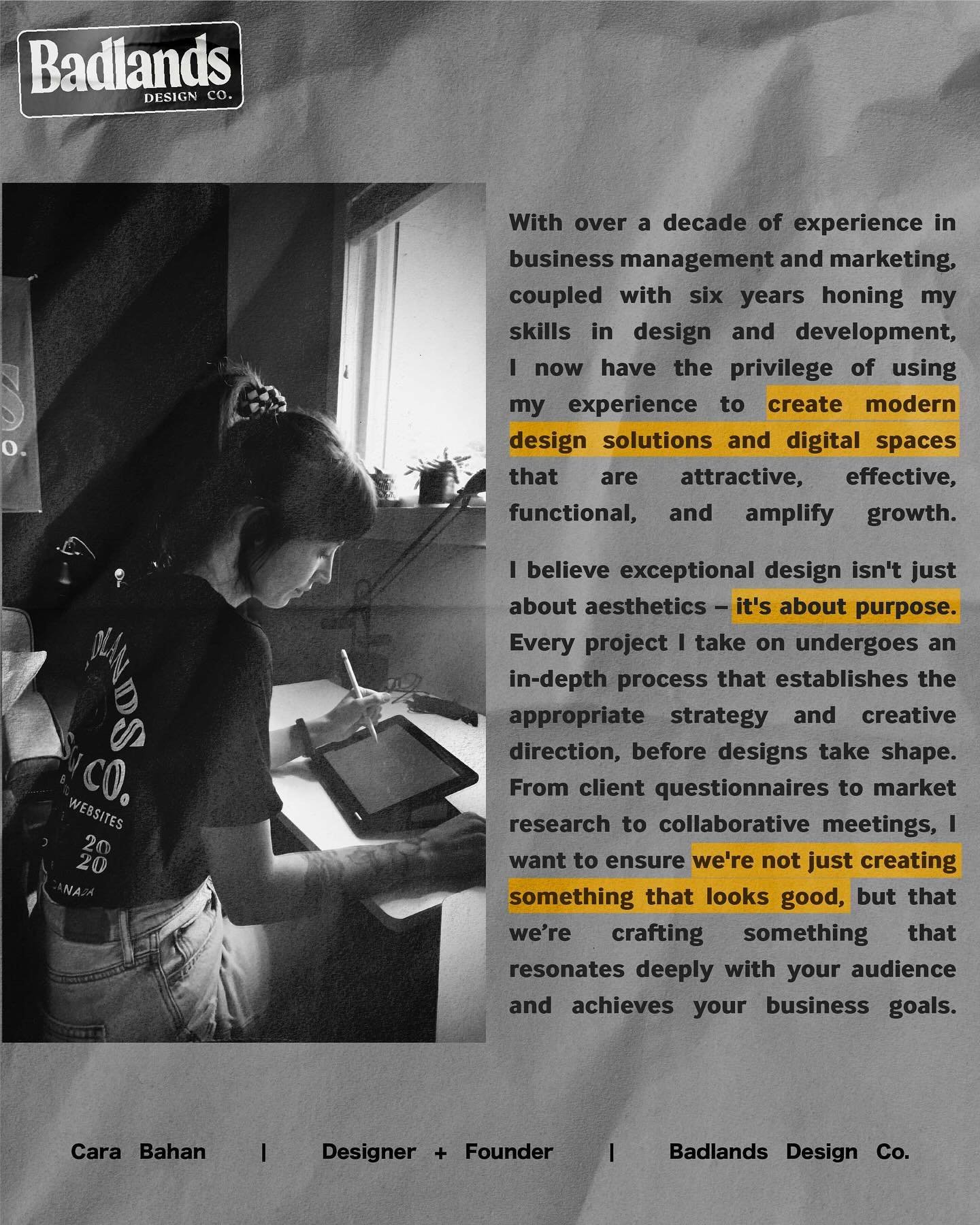 Meet the Designer

❤️&zwj;🔥 I&rsquo;ve always been a creator at heart. When I first began to understand the power of great design &mdash; how it shapes opinions and perception of people, how it tells a story and invokes emotion with just the composi