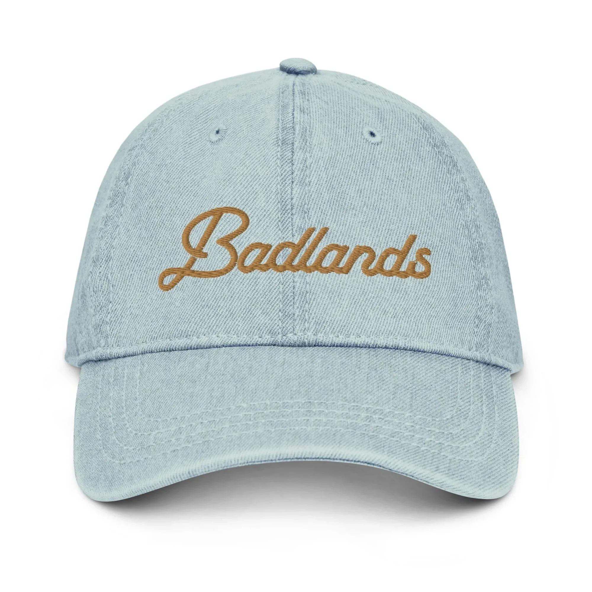 BADLANDS Script Denim Cap