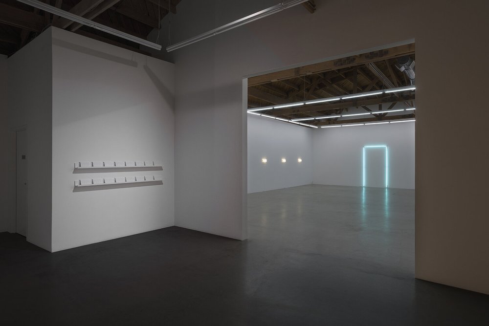  installation view of  Maya Stovall: A something = x  