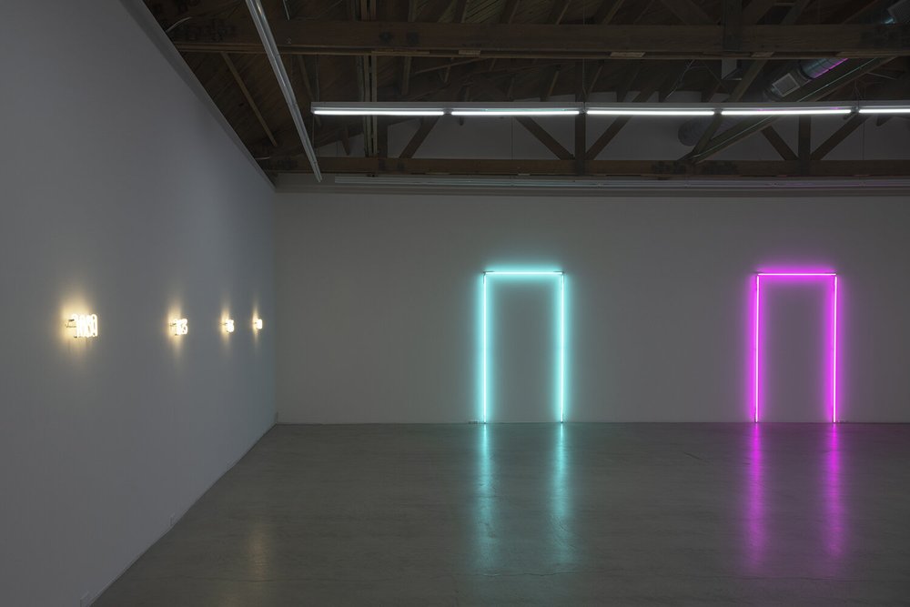  installation view of  Maya Stovall: A something = x  