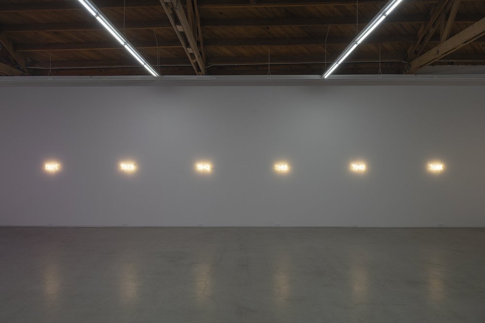  installation view of  Maya Stovall: A something = x  