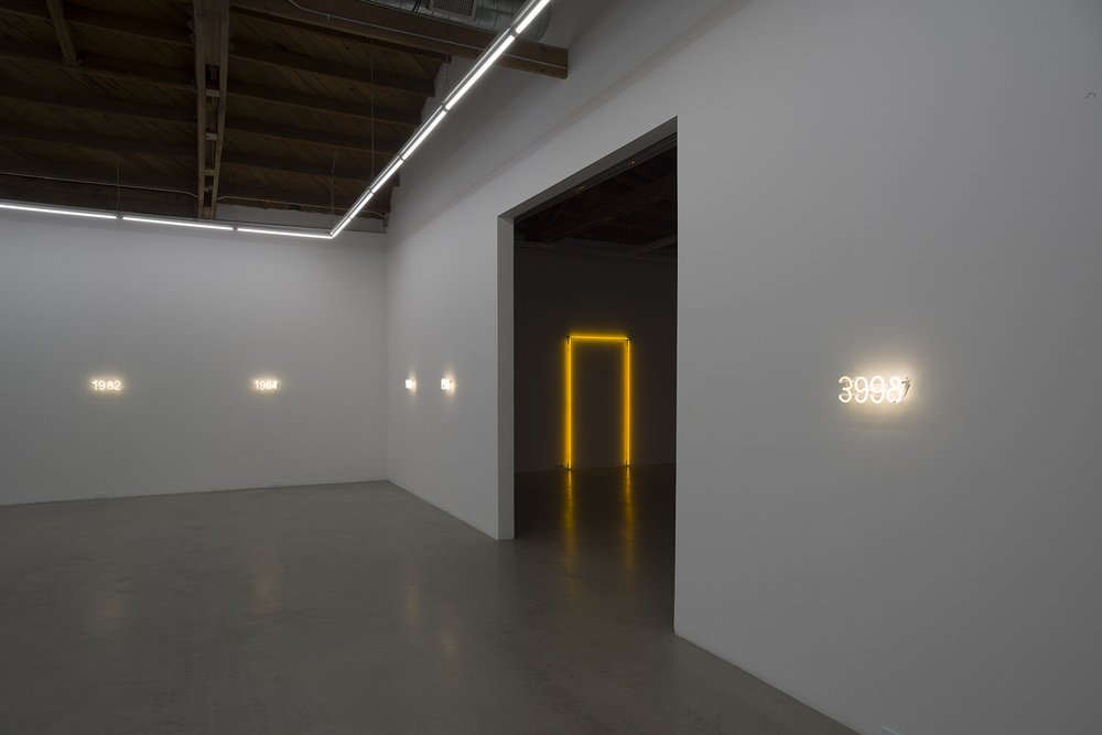  installation view of  Maya Stovall: A something = x  