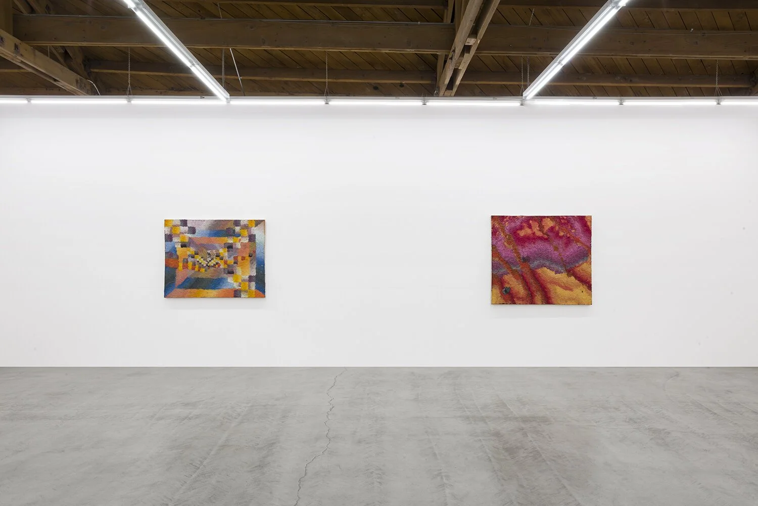 installation view of  Emma Soucek: Edge Events
