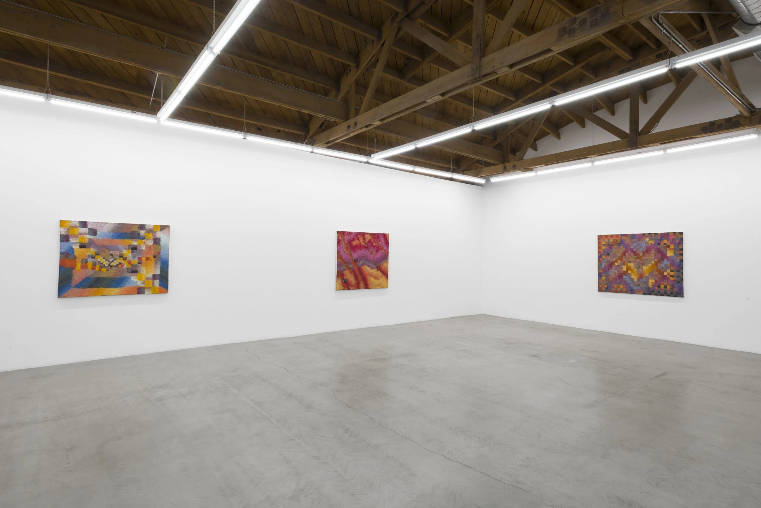 installation view of  Emma Soucek: Edge Events