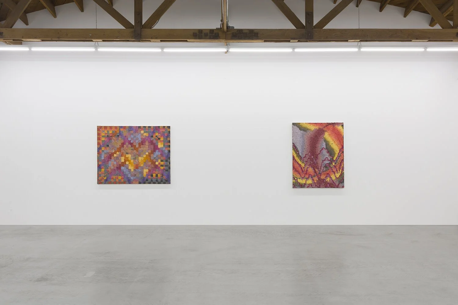installation view of  Emma Soucek: Edge Events