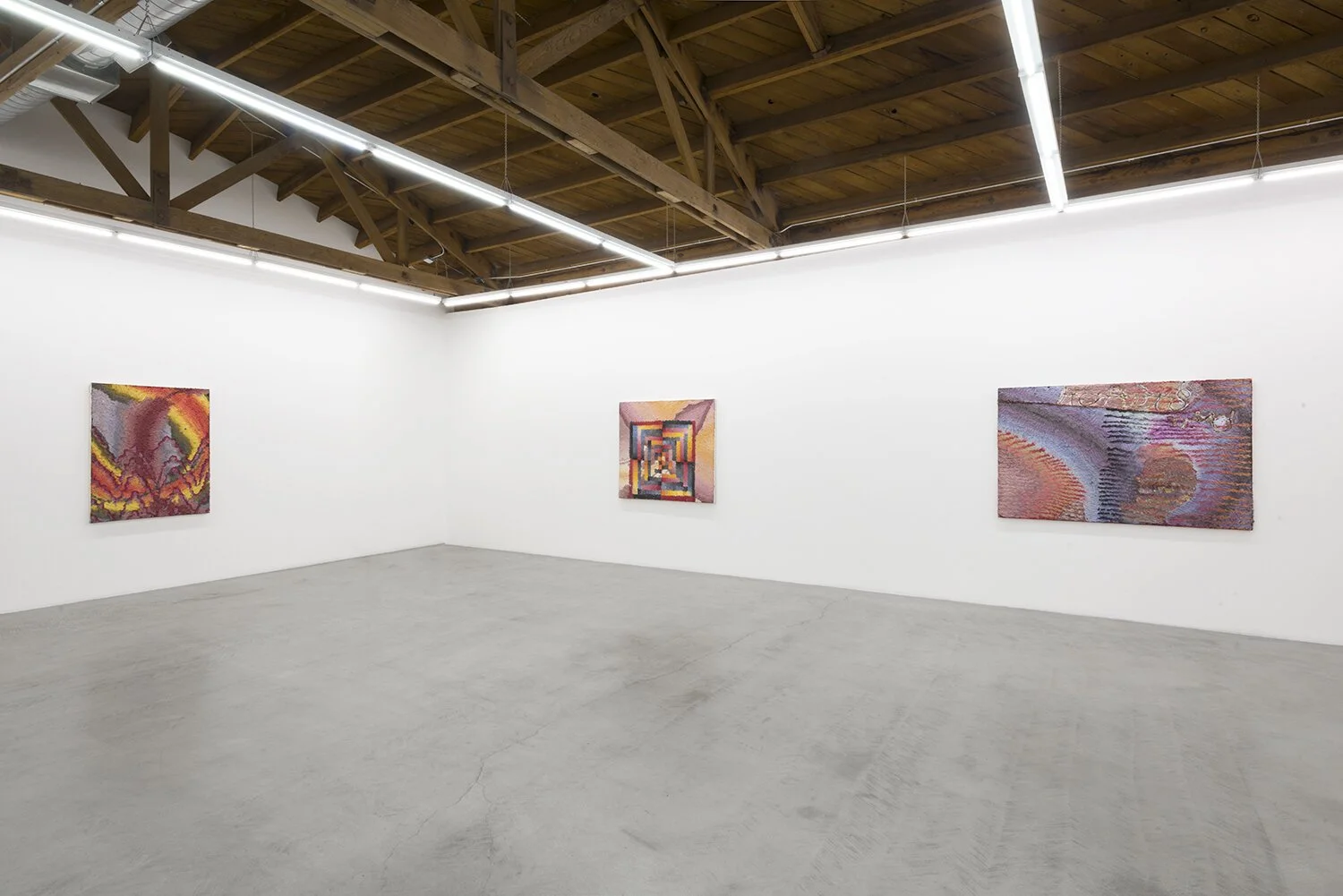 installation view of  Emma Soucek: Edge Events
