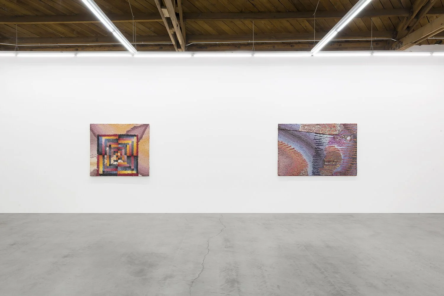 installation view of  Emma Soucek: Edge Events