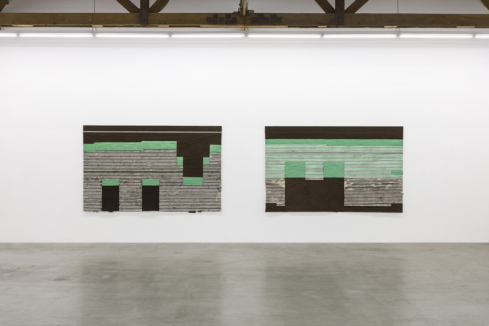  installation view of Christine Howard Sandoval: the green shoot that cracks the rock 