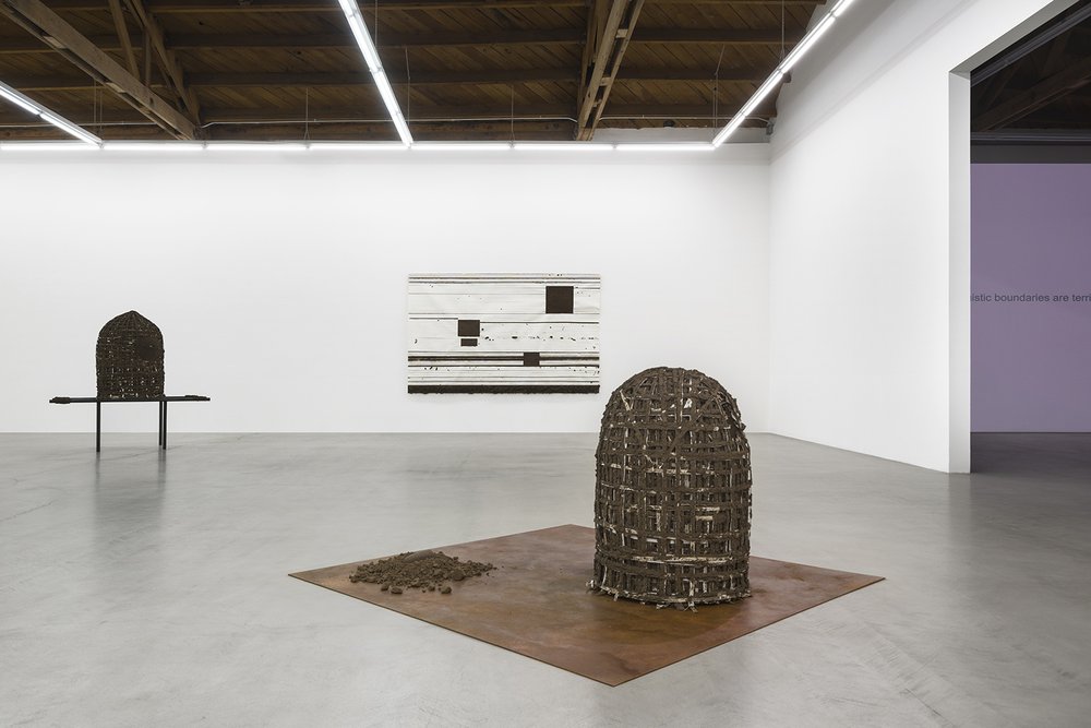  installation view of Christine Howard Sandoval: the green shoot that cracks the rock 