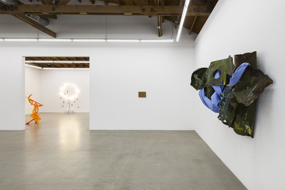  Installation view of  Keith Sonnier: Live in Your Head  at parrasch heijnen, Los Angeles 