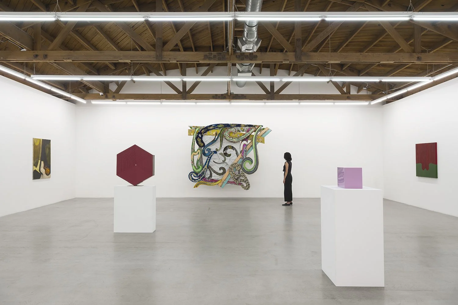 Tony DeLap and His Circle Installation