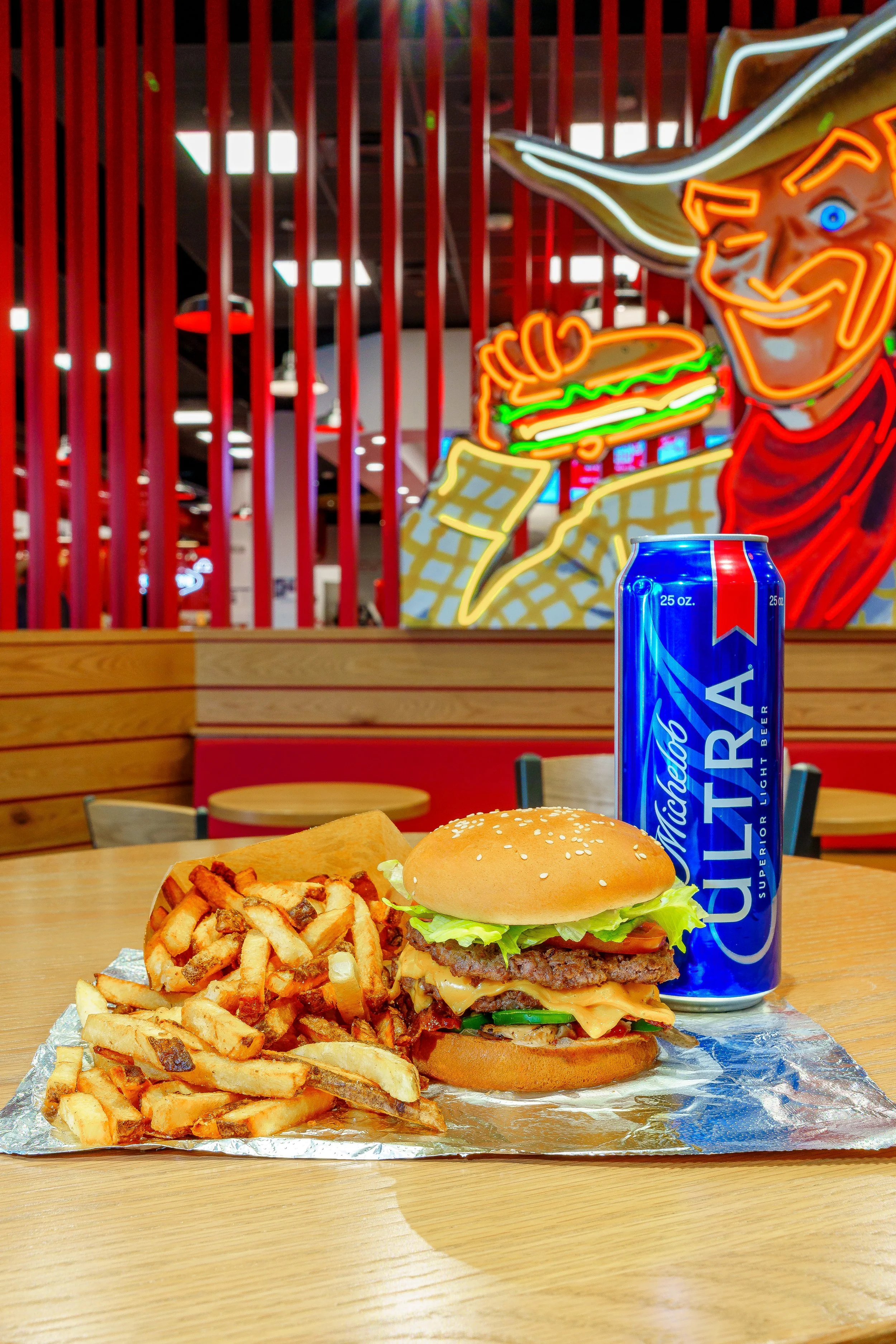 FiveGuysLv-Burger, Fries and Beer.jpg