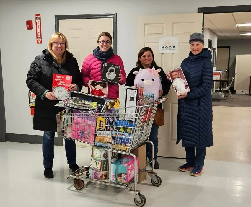 We received some wonderful donations today for HOPE&rsquo;s Holiday Shop! Sending a big thank you to the Northwest Vermont Realtors Association for their donation of toys and gifts, and to MiddTown Dental for their incredible donation of hundreds of 