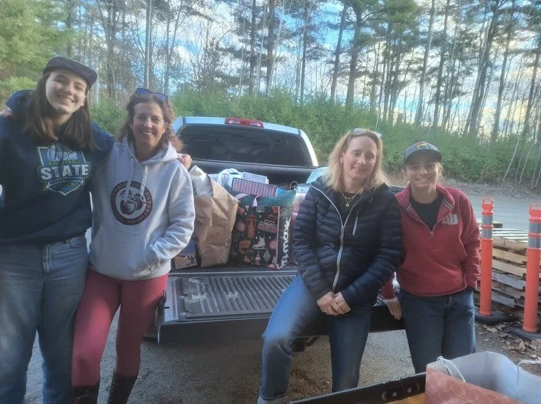 So many people and organizations have stepped up with donations to HOPE that will help others this holiday season. Here are just a few that stopped by HOPE recently! Pearl Riney, Victoria Jette, Ginger Riney, and Sadie Jette delivered an overflowing 
