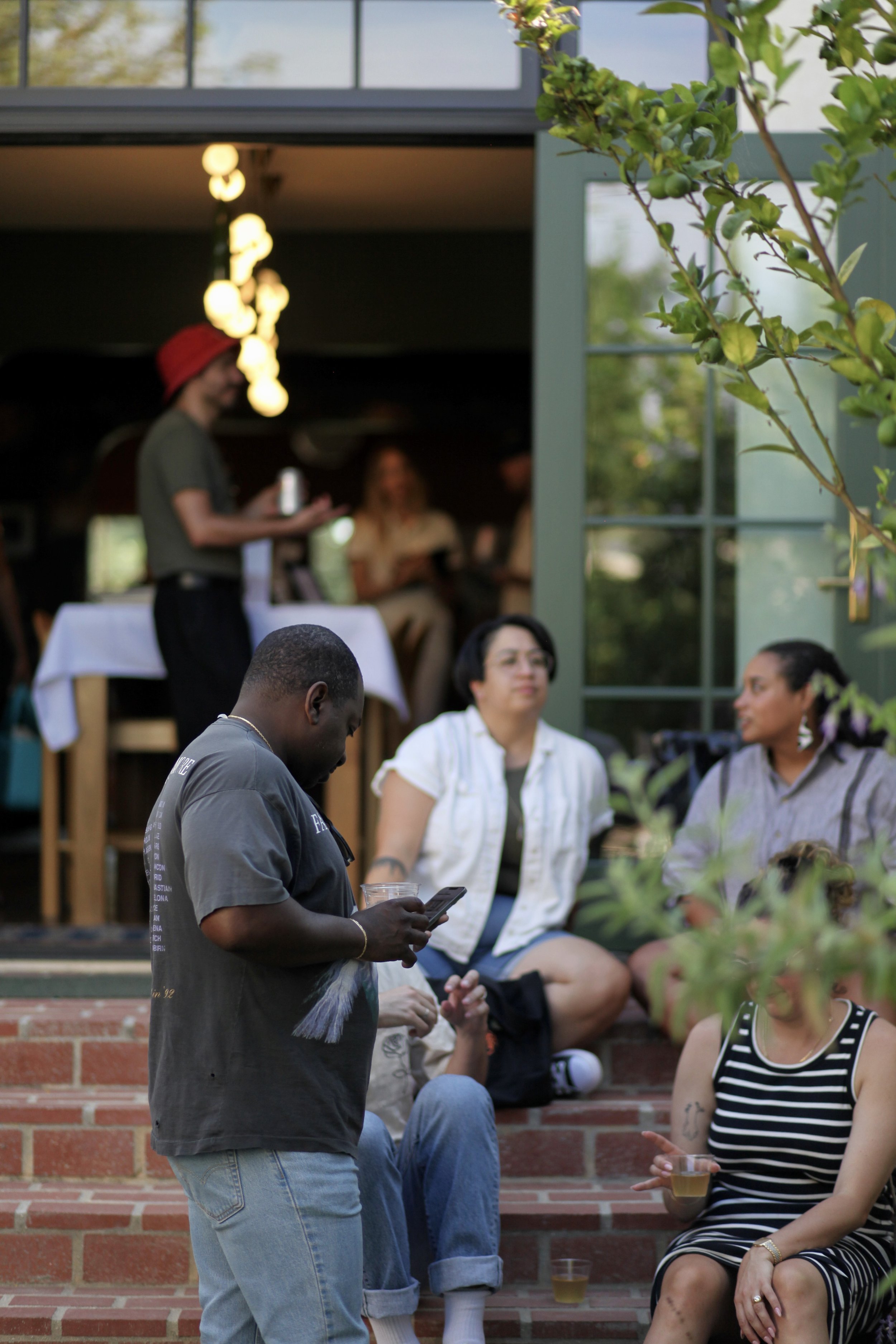 Guests at our inaugural Garden Series event