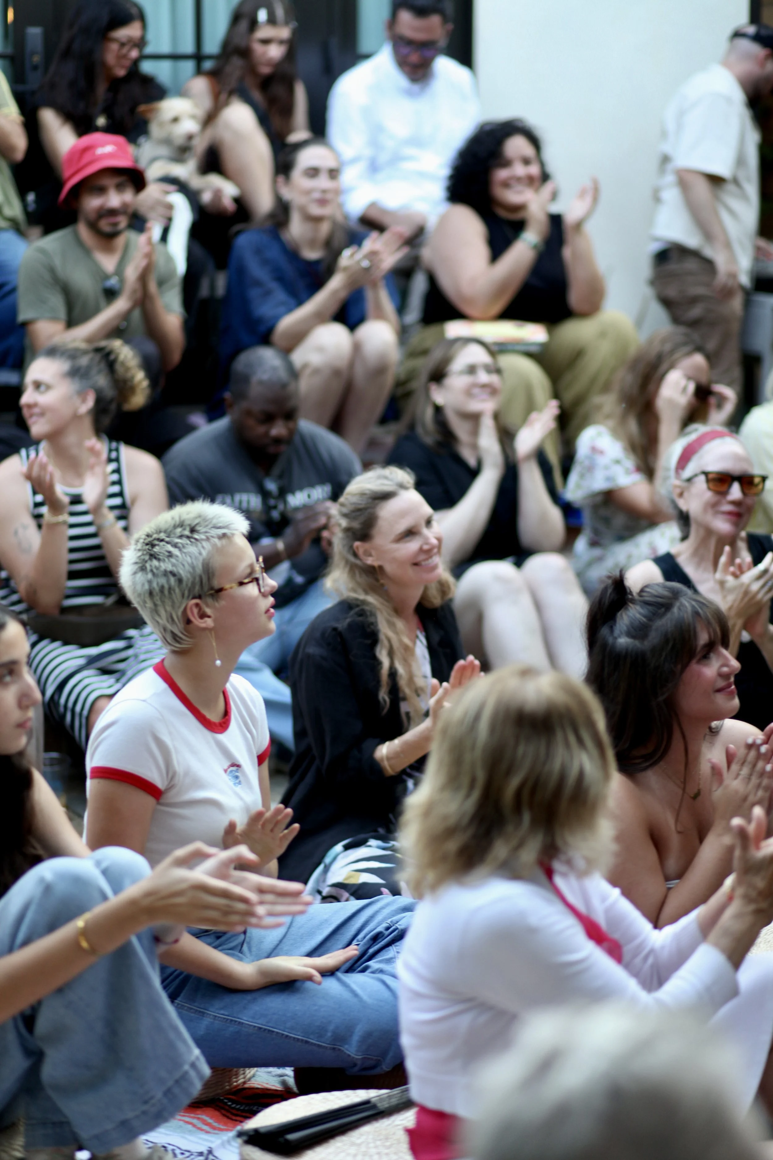 Guests at our inaugural Garden Series event