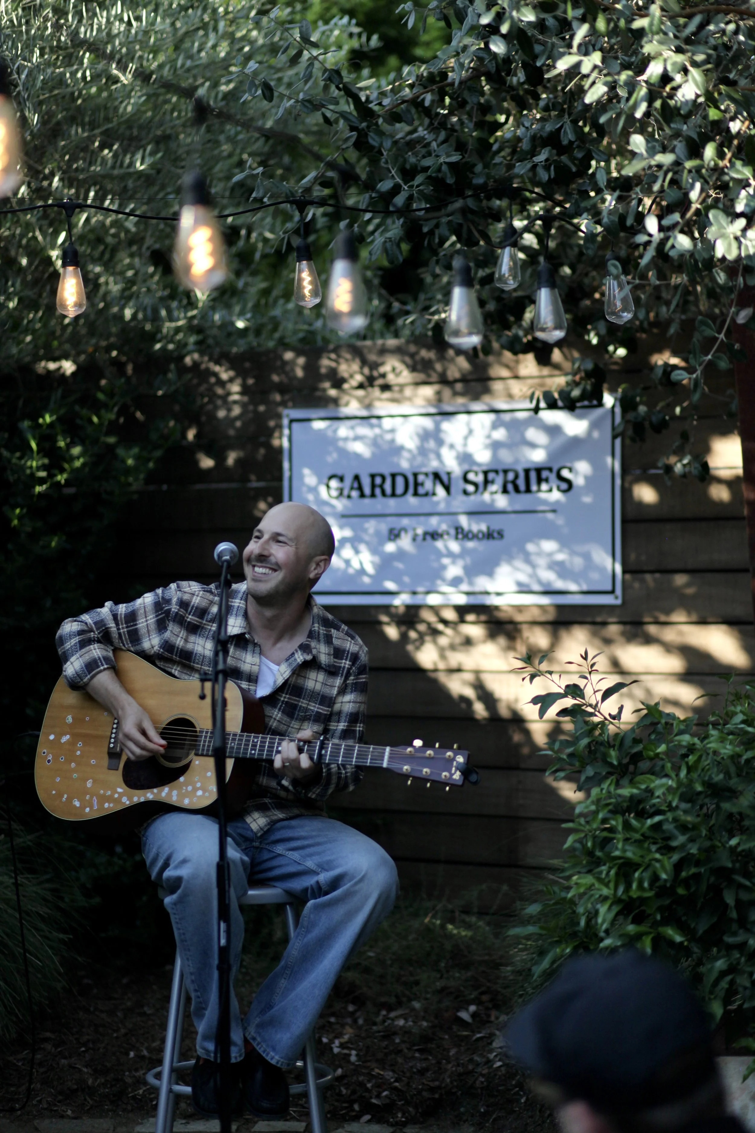Heathcare's Stephen Canfield performing