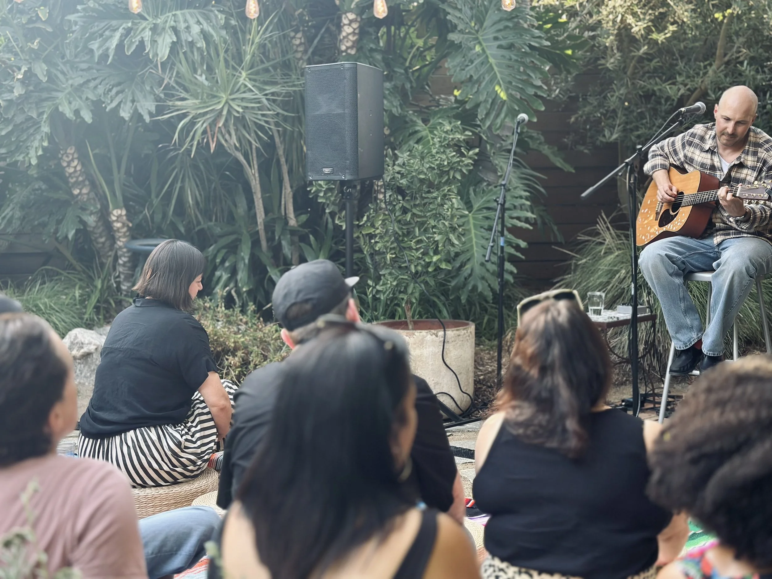 Heathcare's Stephen Canfield performing