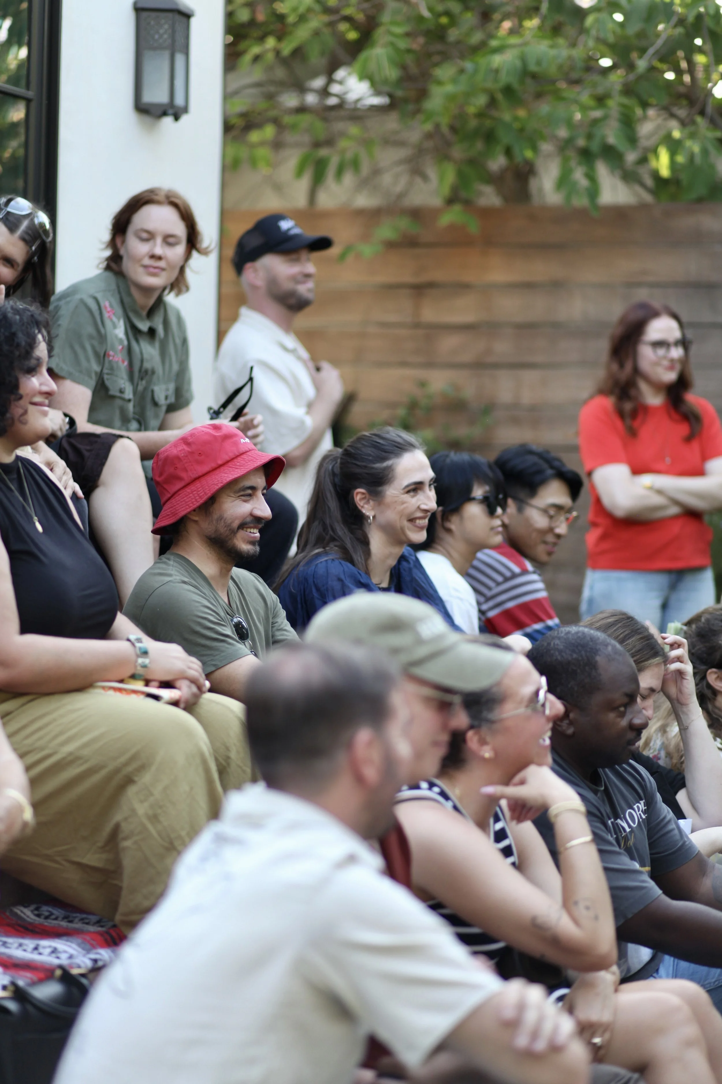 Guests at our inaugural Garden Series event