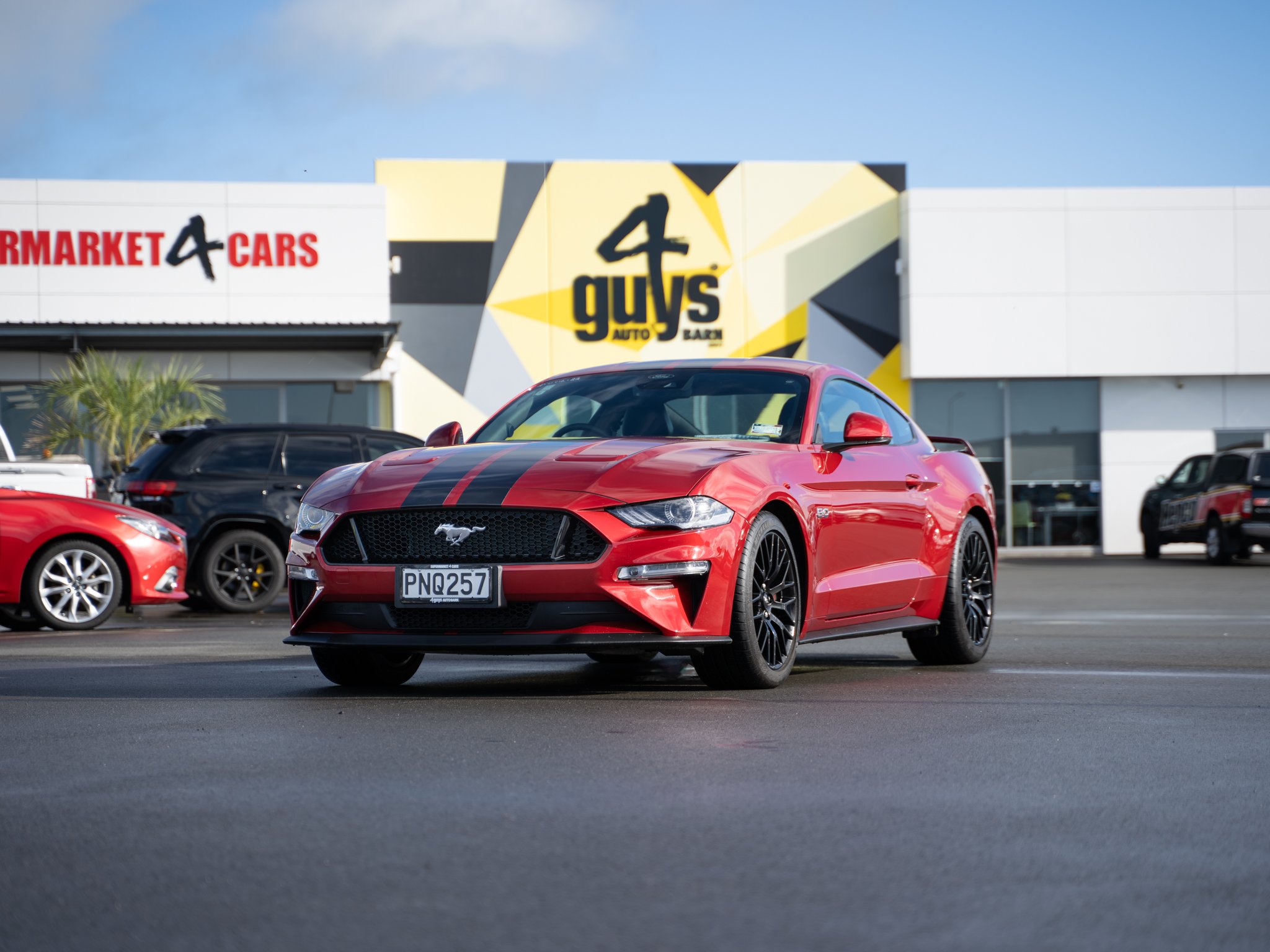 🚗💨 Ready to turn heads? The 2022 Ford Mustang 5.0L GT Coupe is roaring into our showroom, NZ new and ready for adventure!

#NewZealand #4Guys #FordMustangGT