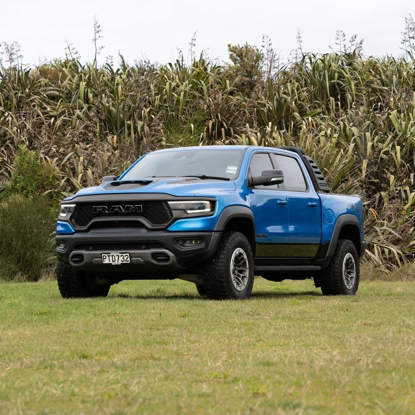 The most powerful factory-installed engine ever in a half-ton truck. 
Producing 702 horsepower and goes 0&ndash;100km in 4.5 seconds (some tests report under 4.0 seconds) while the air induction system processes 32.9 litres of air per minute.

This 2