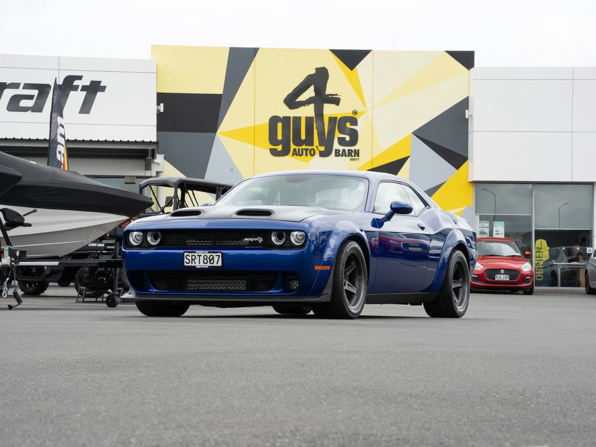 2022 Dodge Challenger SRT SUPER STOCK

The ultimate modern muscle car. 807hp factory street‑legal drag weapon with outrageous torque, widebody stance, and every premium option ticked. Ultra‑low miles, immaculate, and loaded with over $34,000 USD in e