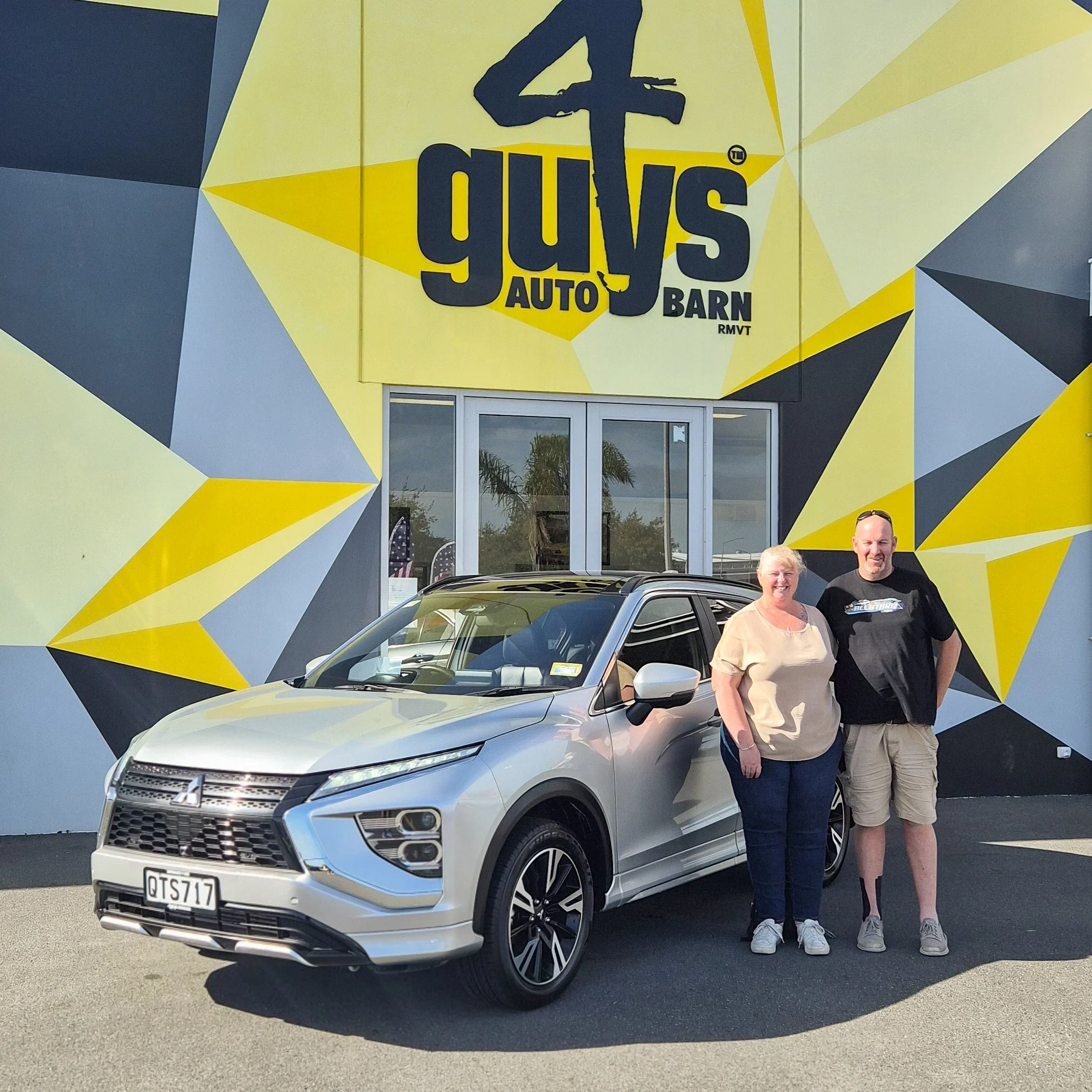 Happy customers once again. Congratulations to Judith and her husband on another purchase from Ben at 4Guys Autobarn. Thank you for choosing us again.