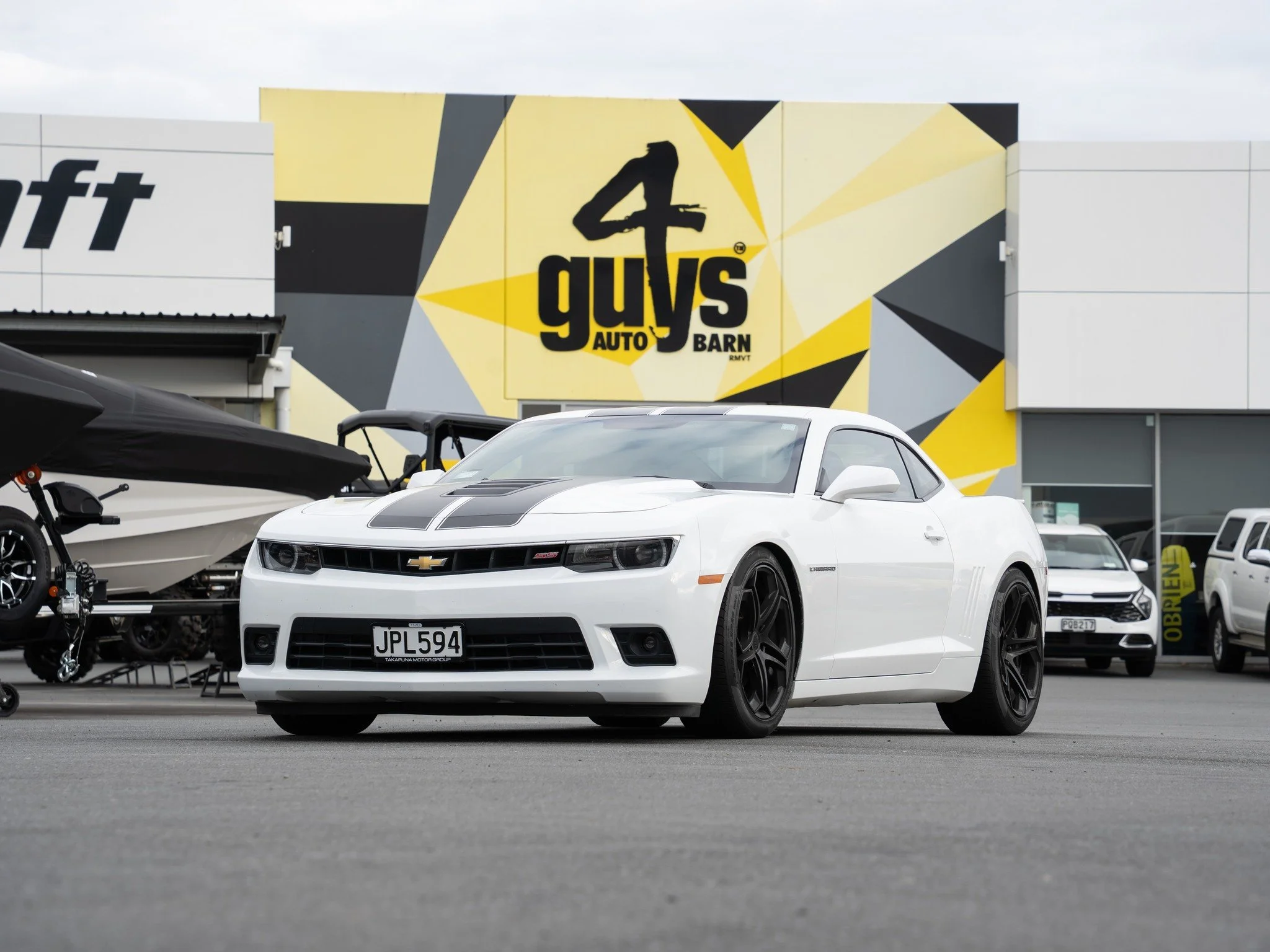 2014 Chevrolet Camaro 2SS/RS Coupe 6.2L V8 - $64,800NZD

Classic American muscle with modern comfort and unmistakable attitude, this facelift 2014 Camaro 2SS/RS delivers serious V8 performance with everyday usability. Powered by a naturally aspirated