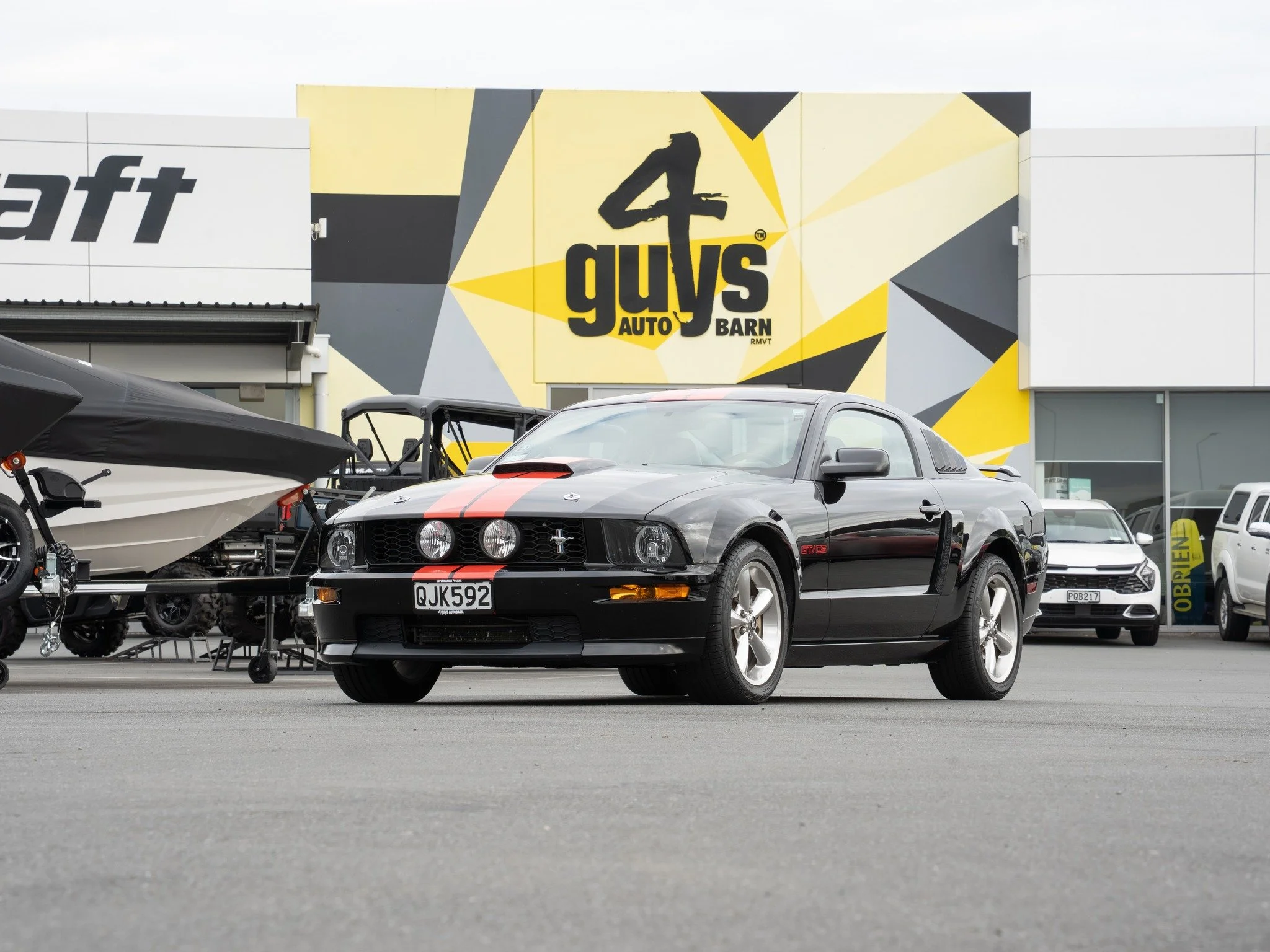 2008 Ford Mustang GT Premium GT/CS Coupe 4.6L V8 - $36,800

The Mustang GT California Special delivers timeless V8 performance with factory styling upgrades that set it apart.
The GT/CS package adds extra presence while the 4.6L V8 soundtrack keeps t