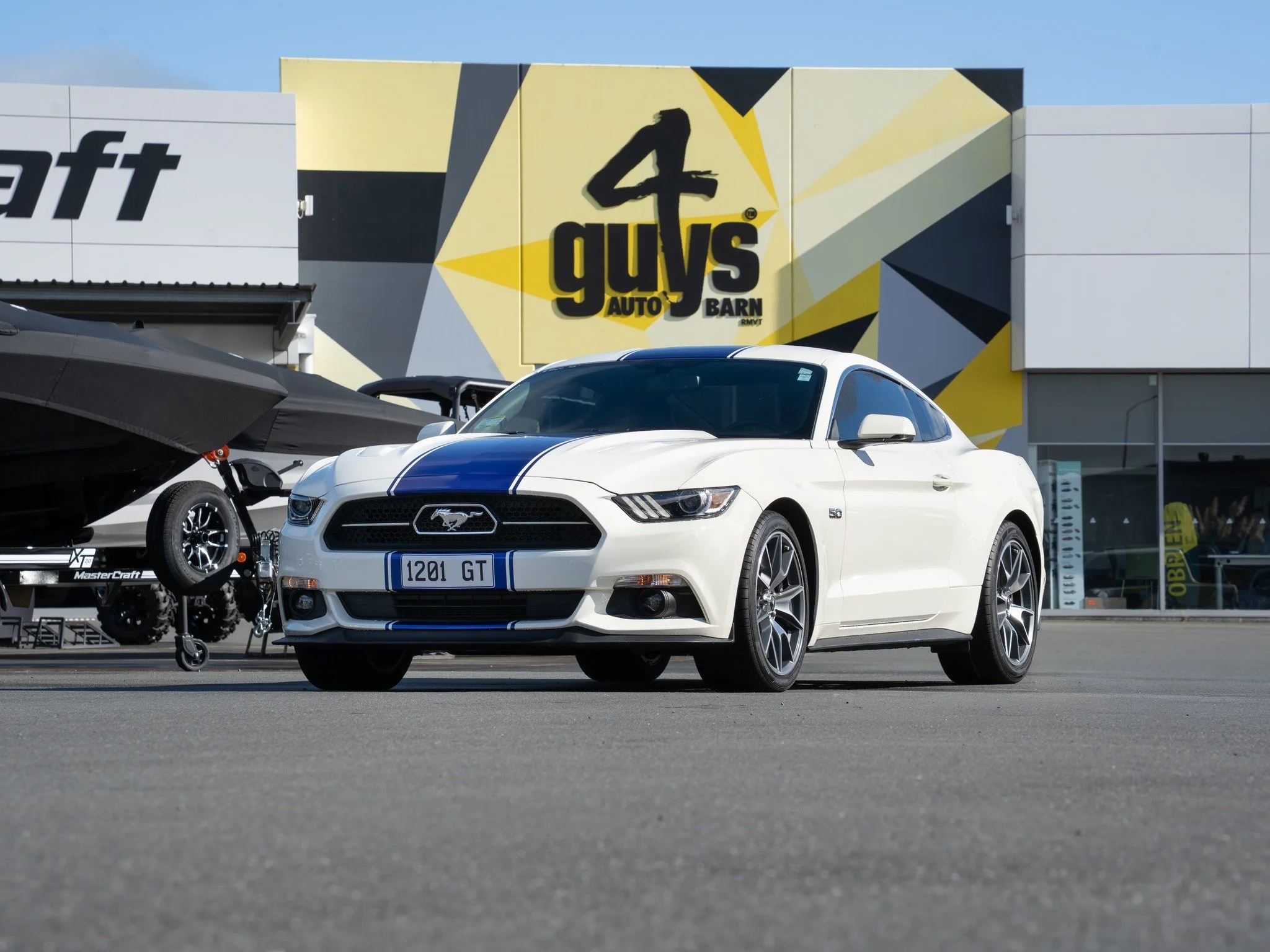 2015 Ford Mustang GT 50th Anniversary Limited Edition 5.0L V8 - $64,800

The Mustang GT 50th Anniversary Limited Edition is a genuine collector's piece, one of only 1,964 numbered units ever produced. This is unit number 1,201, and one of a handful i