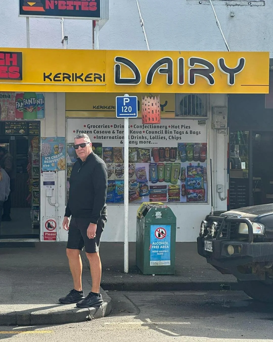 If you&rsquo;re looking for a new car, be sure to ask for Cary, one of our salesmen here at 4Guys: 

Although he&rsquo;s not currently at the yard. Cary&rsquo;s at a dairy in Kerikei.