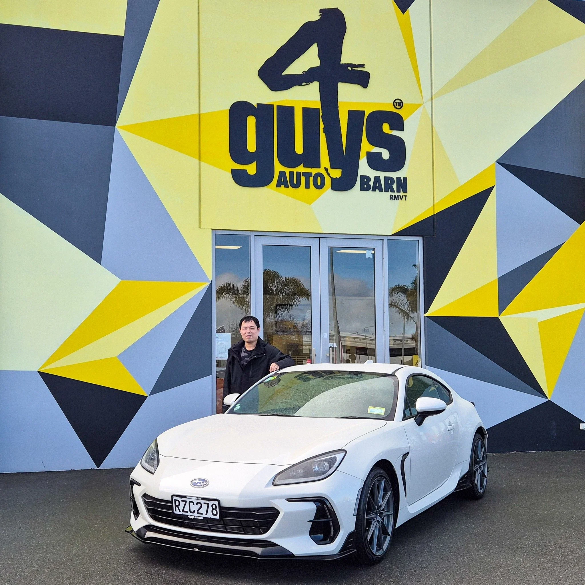 Big congratulations to Jiongyu on picking up this stunning 2022 Subaru BZR

So stoked to see more quality JDM sports cars hitting NZ roads, and this white beauty is an absolute head-turner. Welcome to the BRZ club, mate!

#subaru #BZR