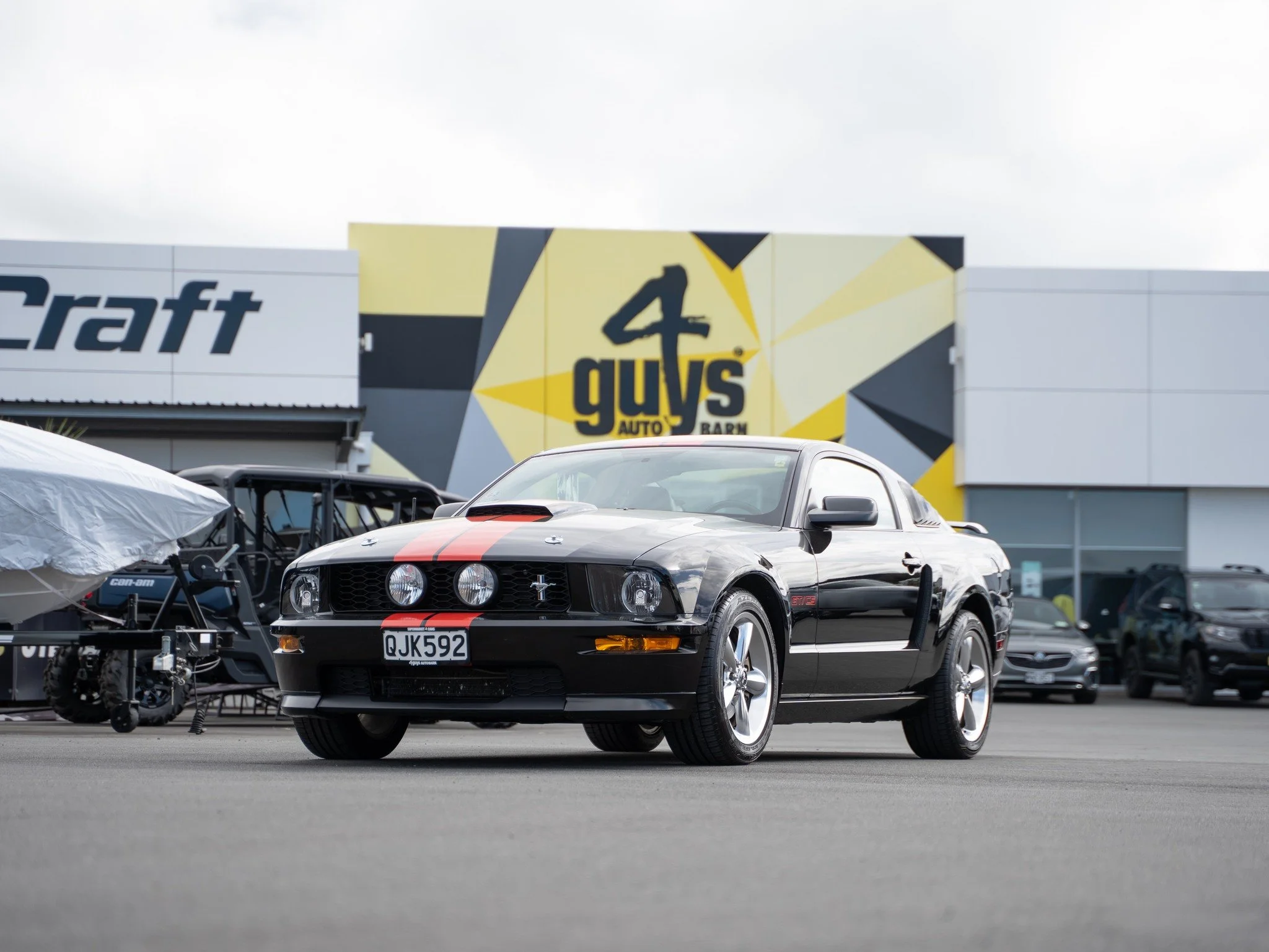 2008 Ford Mustang GT Premium GT/CS Coupe 4.6L V8 Manual - $ 36,800 NZD

A modern classic with all the right ingredients. This GT California Special combines V8 muscle, a 5‑speed manual transmission, and unique GT/CS styling that sets it apart from a 