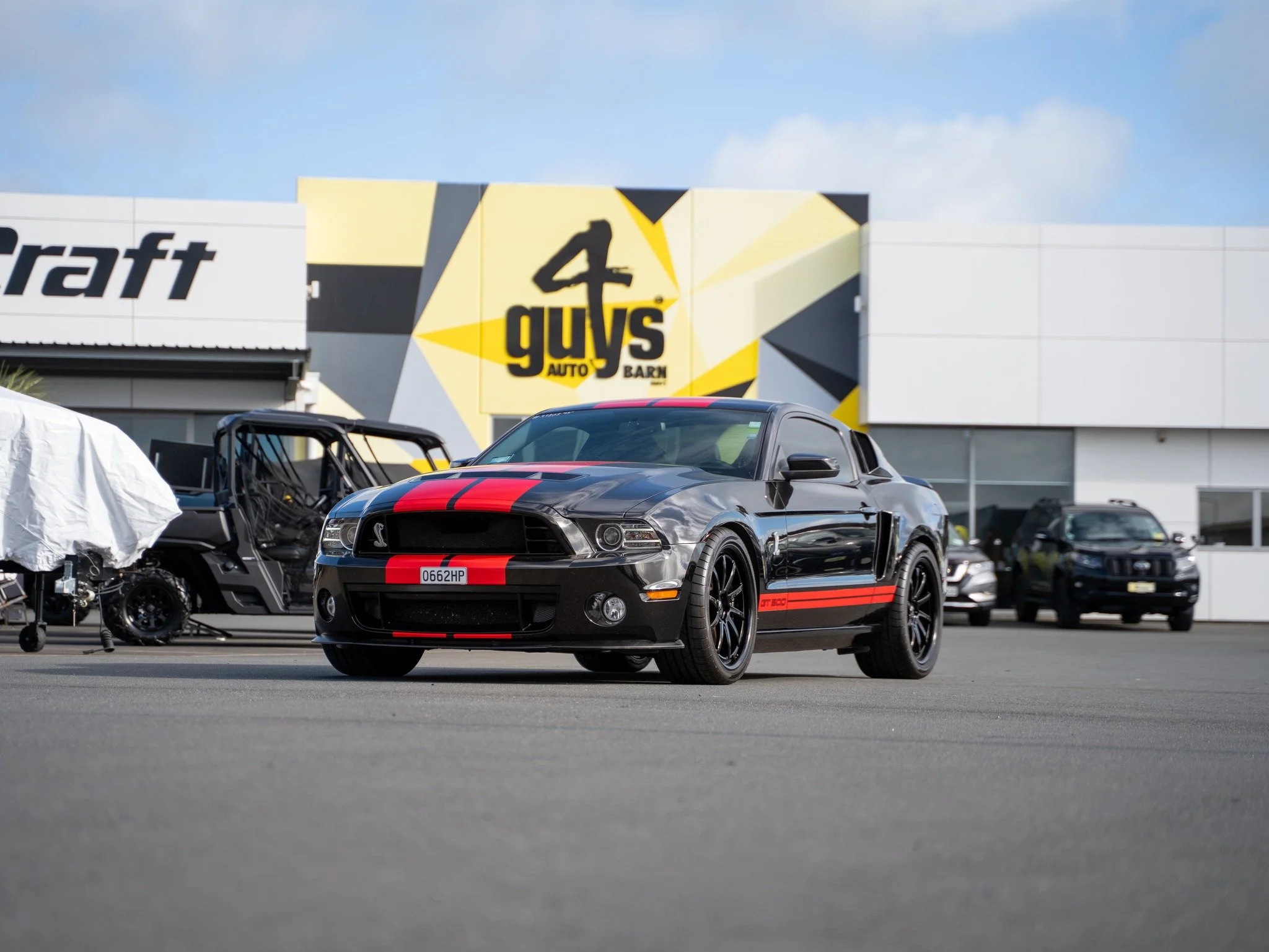 2013 Ford Mustang Shelby GT500 5.8L Supercharged V8 Manual 662HP

The last of the truly raw Shelby GT500s. Factory supercharged, 6‑speed manual, and packing a massive 662 horsepower, this was the most powerful production Mustang of its era and remain