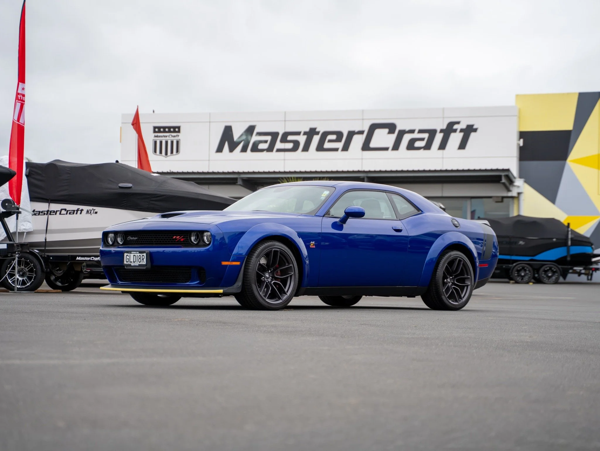 2020 Dodge Challenger R/T Scat Pack Widebody 6.4L HEMI V

Wider guards, bigger rubber, upgraded suspension and serious road presence make this one of the best-looking modern muscle cars Dodge ever built.

This example is loaded with factory options, 