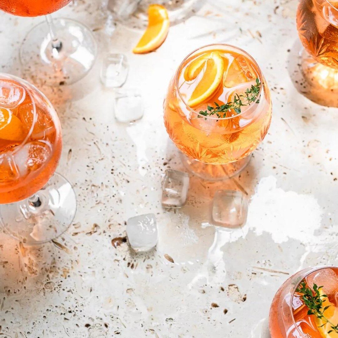 Perhaps Italy's most famous ap&eacute;ritif, the Classic Aperol Spritz. Typically, more dry than sweet. Here is your classic recipe &amp; one with an added twist for more citrus!

Ingredients:
2 parts Aperol
3 parts Prosecco
club soda, to top up
oran