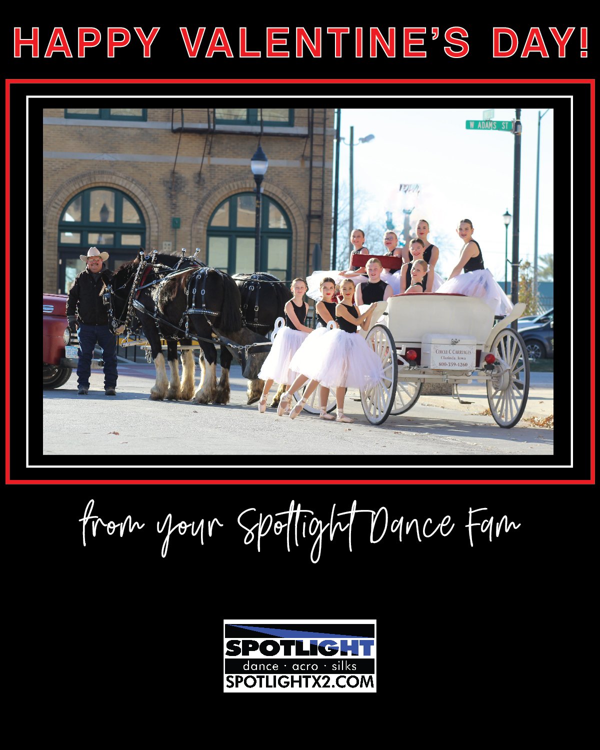 ❤️&zwj;🔥🌹HAPPY VALENTINE'S DAY!🌹❤️&zwj;🔥
We highly recommend holding the door for a stranger, making blanket forts, and dancing in your kitchen today! 😍💞💃
❌⭕️❌⭕️
Your Spotlight Dance Fam🥰

📸 @meredith.wulf 
#spotlightx2 
#holdhands 
#eatdess