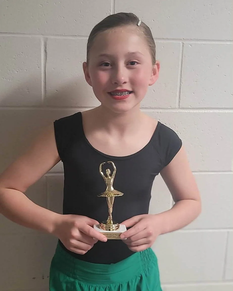 r e c i t a l &bull; w e e k
As we move forward to a celebratory weekend, we salute the progress of all our students, including the dancers who were selected as most improved in the core genres:

Ballet | Brielle Y.
Jazz | Aleah G.
Tap | Ethan R.
Acr