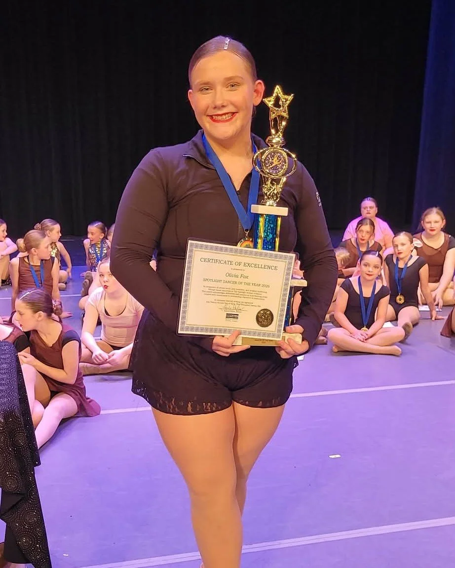 r e c i t a l &bull; w e e k
This weekend marks the end of a remarkable season, and we proudly salute the accomplishments of all our students during our annual spring recital. 💃

Help us CONGRATULATE our Spotlight Dancer of the Year 2026 and the Mar