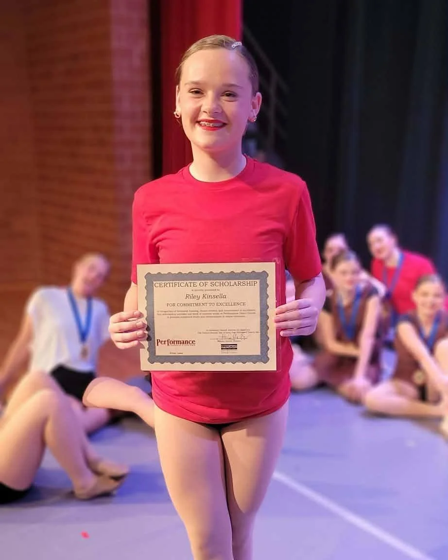 ⭐ c o n g r a t u l a t i o n s ⭐
We are so excited to celebrate a beautiful partnership between studios! A massive thank you to @shelbydroste and @performancedancecentre_  in Ames for gifting our dancers scholarship opportunities for their upcoming 
