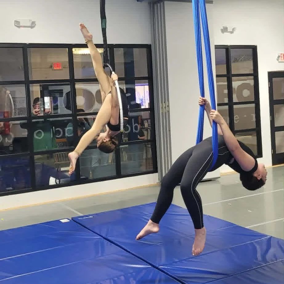 "Think of happy things, and your heart will fly on wings." 💚 PETER PAN

Our Aerial Studio soars with action on Thursdays in May, June, &amp; July! If your student is looking for summer fun that&rsquo;s literally "above the rest,"