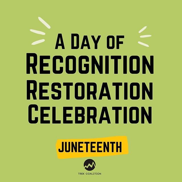 Celebrate, Liberate, Educate! #juneteenth