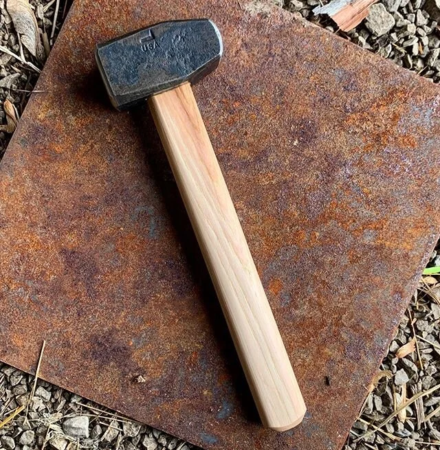 The first of my new line of hammers going to a customer!
I am offering them in a 2lb and 3lb version!
This is my idea of a perfect forging hammer that is very affordable!!
Let me know if you are interested in adding one to your tool rack!
.
.
.
.
.
.