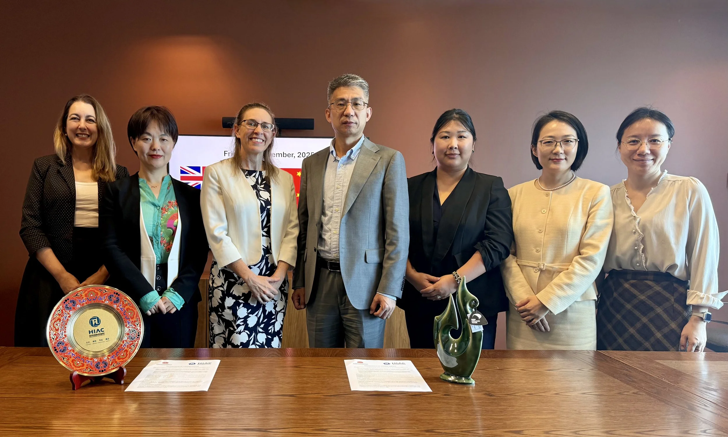 AMINZ and HIAC Strengthen Ties During Delegation Visit