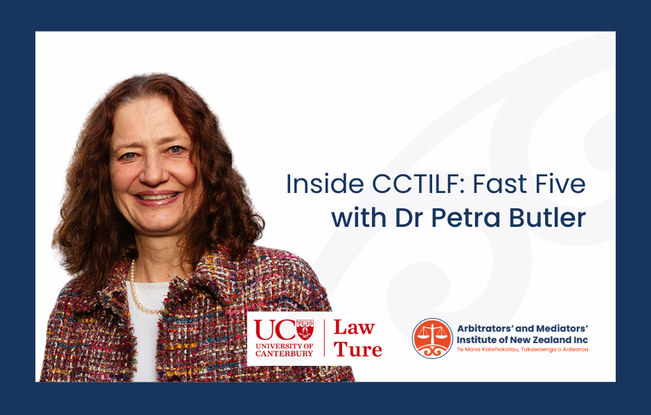 Inside CCTILF: Fast Five with Dr Petra Butler