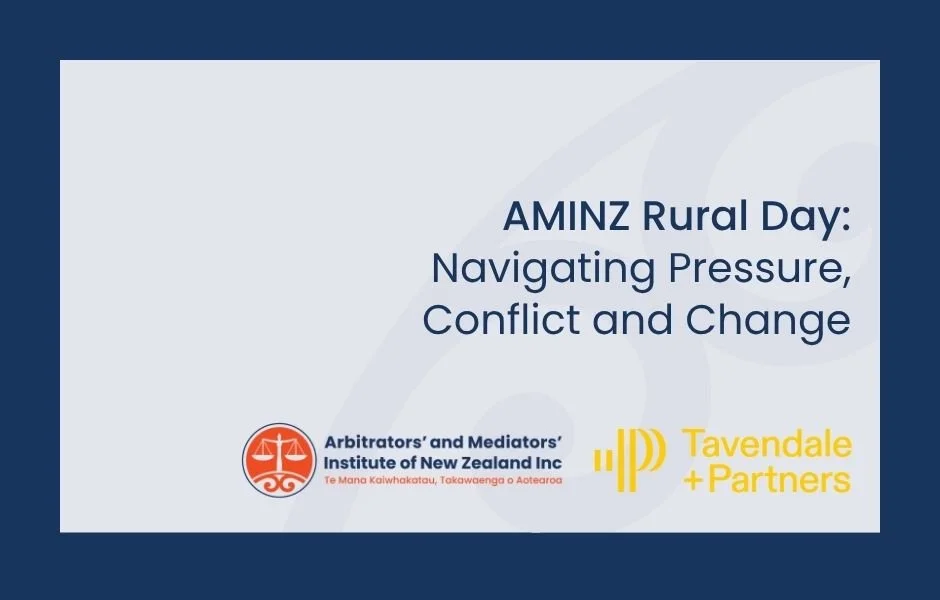 AMINZ Rural Day: Navigating Pressure, Conflict and Change&nbsp;
