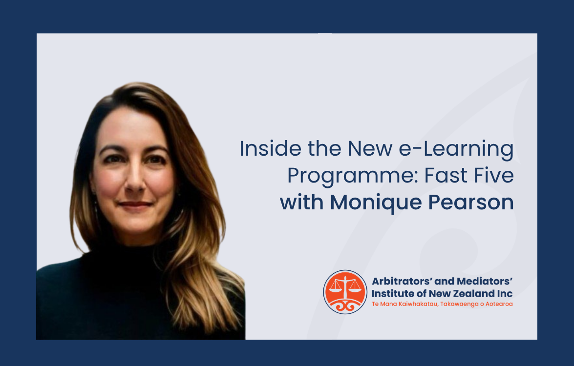 Inside the New AMINZ e-Learning Programme: Fast Five with Monique Pearson
